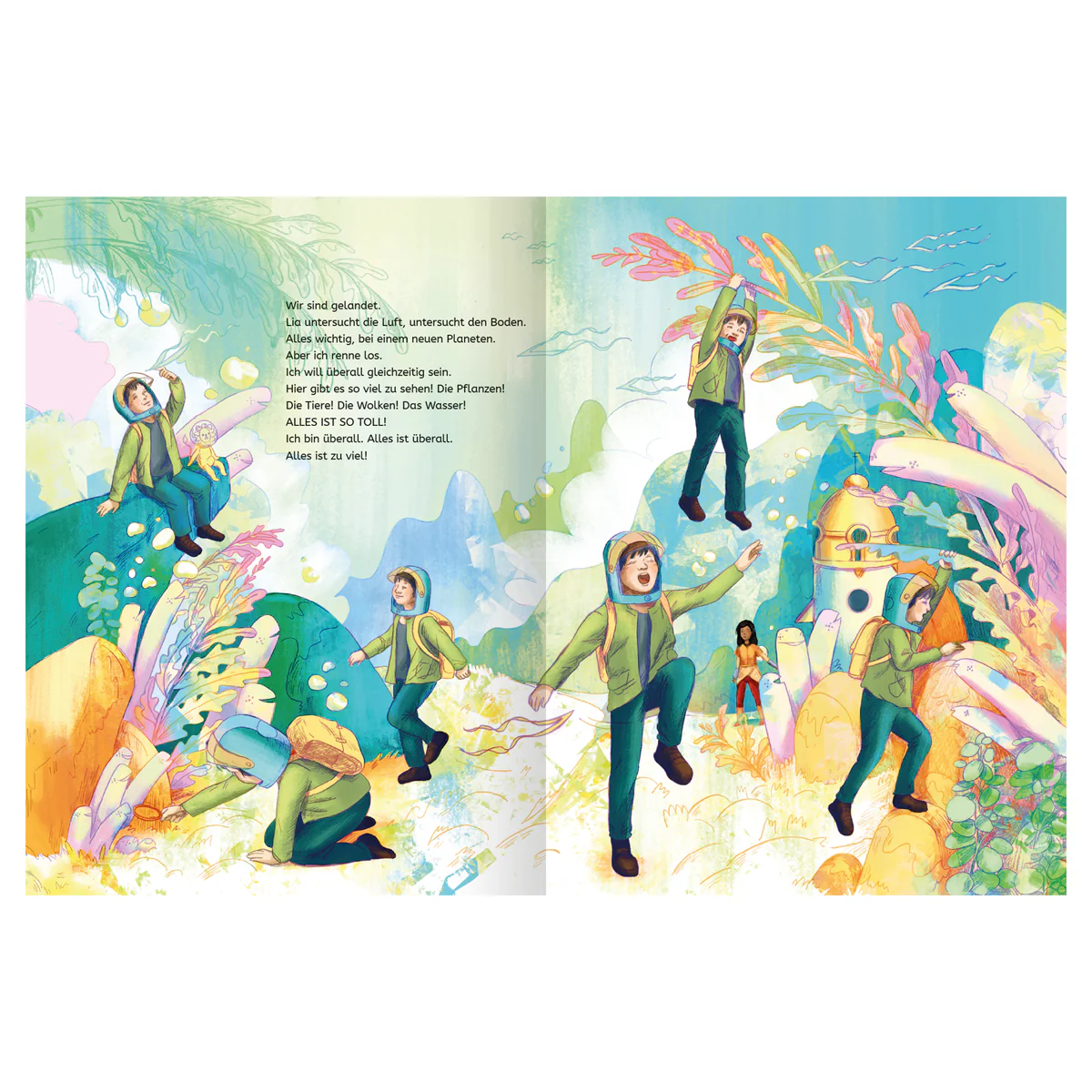 Astronautenkinder - Bilderbuch über Einzigartigkeit - Image 7