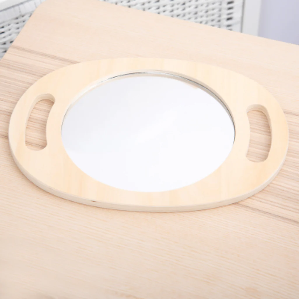 Entdecker-Spiegel aus Holz – Spiegel für Spiel und Entdeckung - Image 5