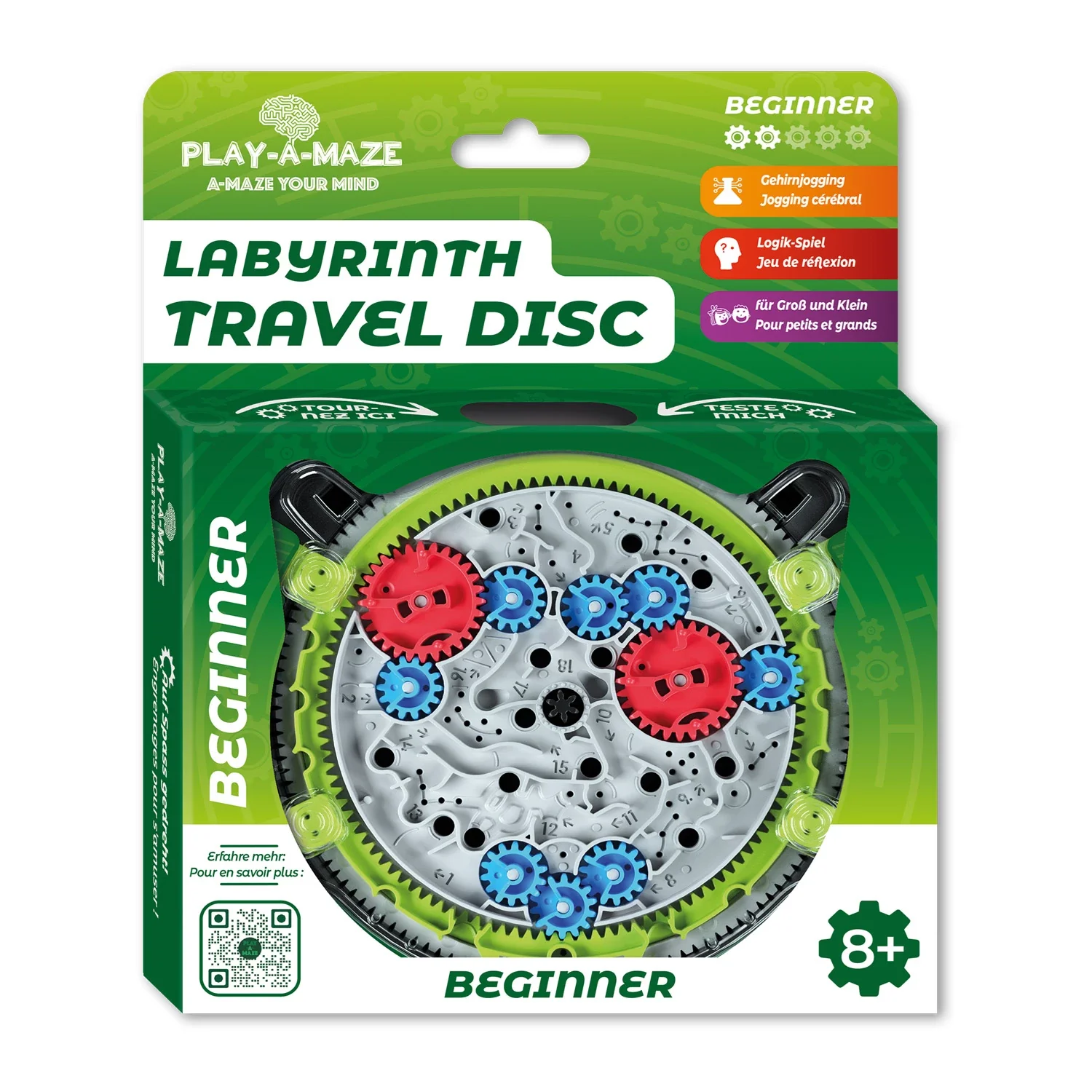 Labyrinth Travel Disc BEGINNER – Geschicklichkeit trifft auf Köpfchen!