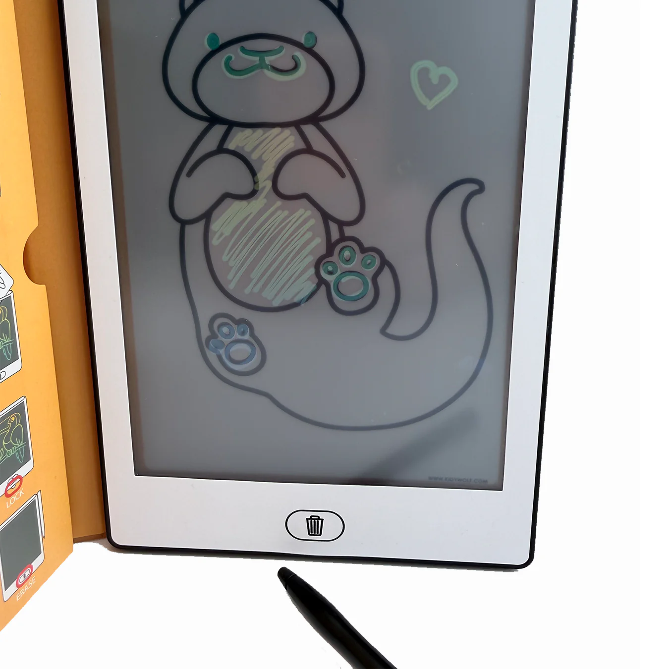 Zeichenbuch mit LCD-Display im Tier-Design – Der perfekte Begleiter für kleine Nachwuchskünstler - Image 5