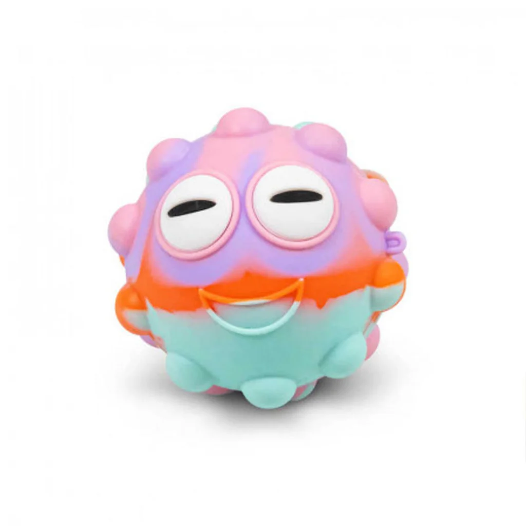 Plop up Ball mit Augen - Stressabbau mit bunten Noppen - Image 3
