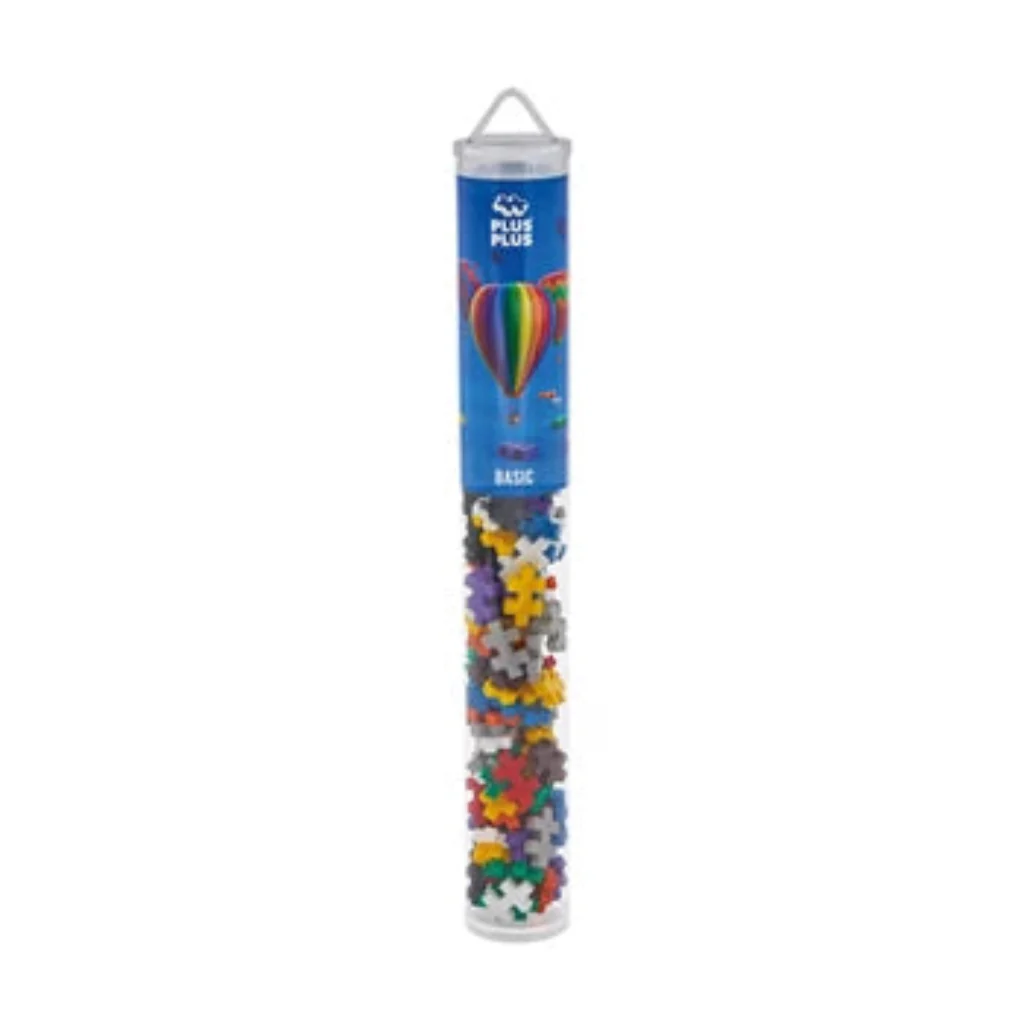 Plus-Plus Kreativ-Bausteine Basic - 100 Teile im praktischen Reisebehälter - Image 4