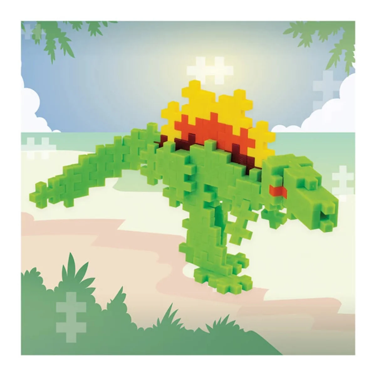 Plus-Plus Kreativ-Bausteine Spinosaurus - 100 Teile im praktischen Reisebehälter - Image 4