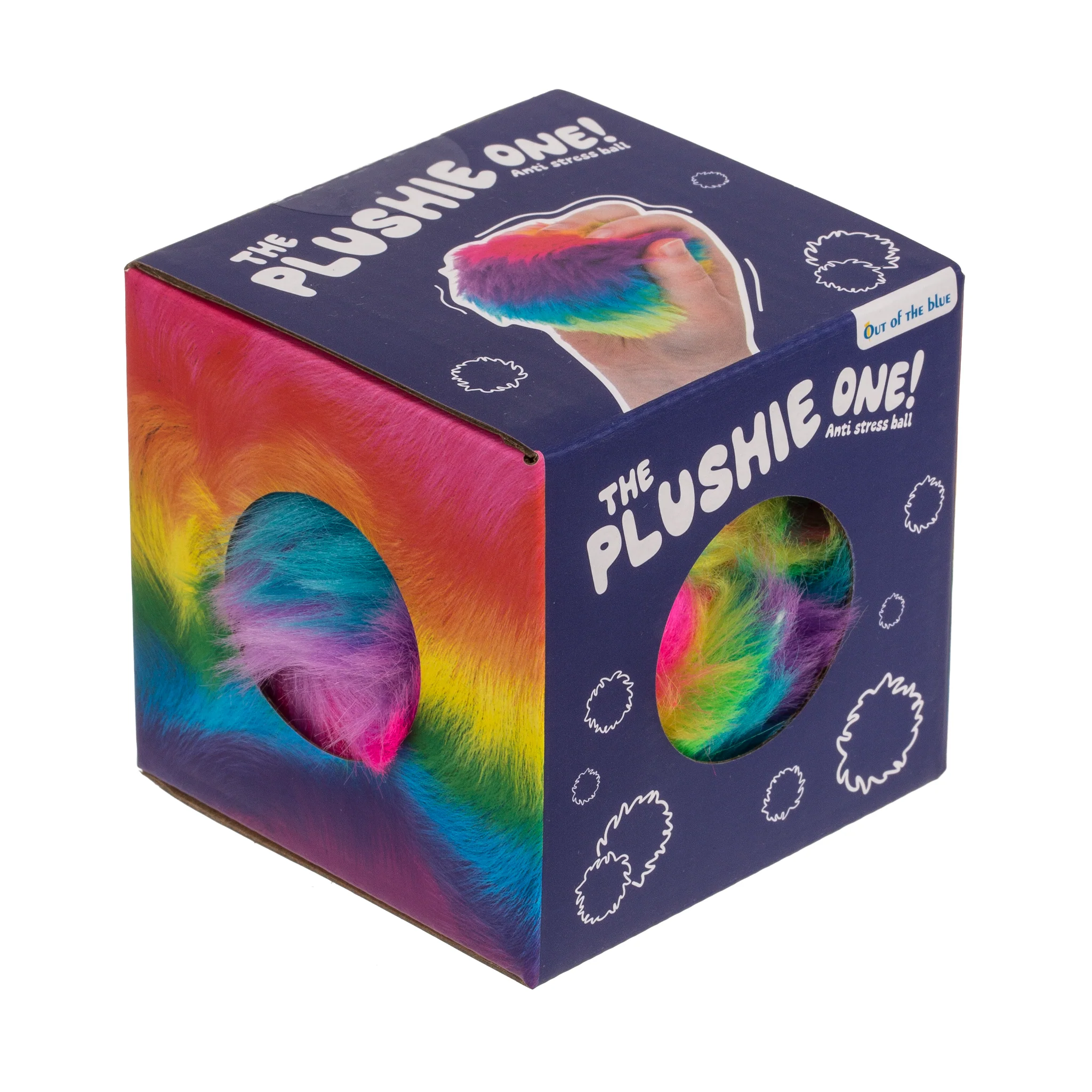Plüsch‑Quetschball „Regenbogen“ – weich, beruhigend, farbenfroh - Image 3