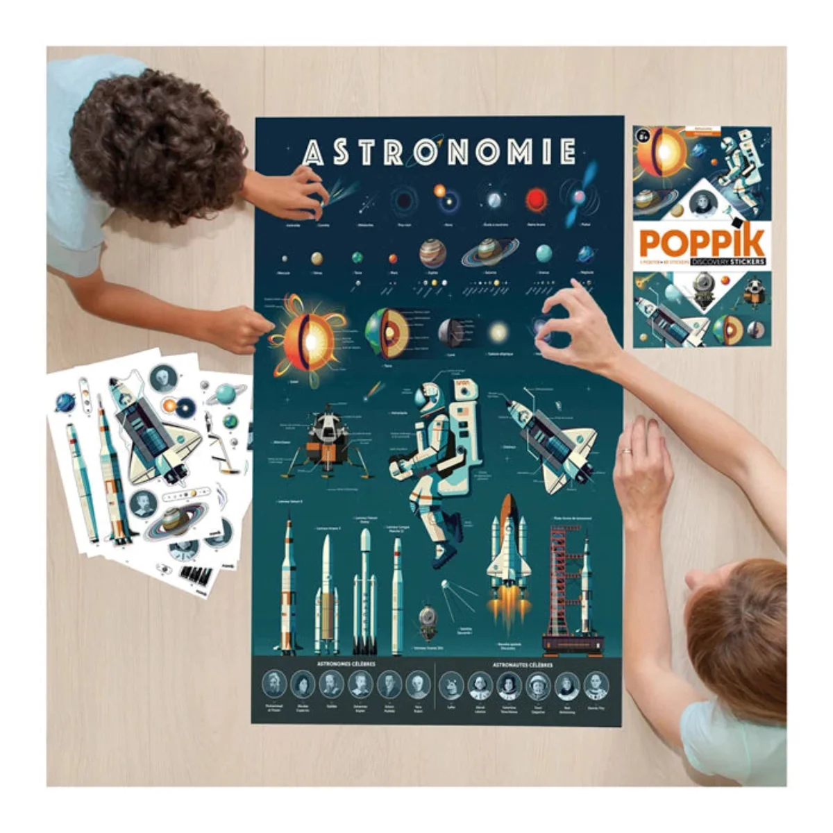 Sticker Lernposter Astronomie – Entdecke die Geheimnisse des Universums - Image 3